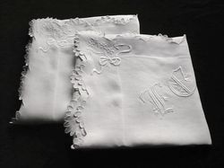 luxury embroidered linen euro shams