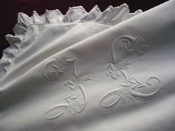 luxury bedding white ruffled pillow sham