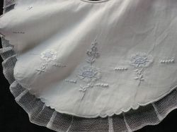 luxury baby clothes French tulle bonnet