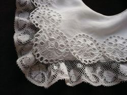 luxury baby clothes French tulle bonnet