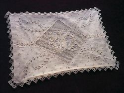 luxury linens cutwork embroidery bolster sham
