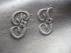 finest table linens damask napkins embroidery PJ