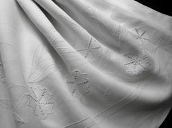 luxury linens monogrammed JP