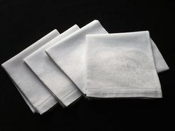 luxury white damask hand towels