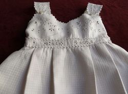 antique Fench Christening gown circa 1900