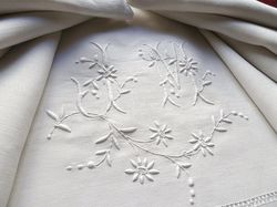 luxury linens monogrammed JP