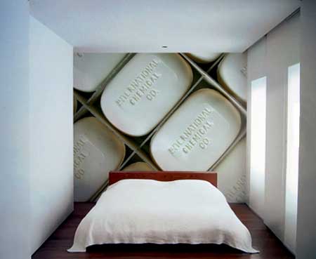 Wall paper designed by P&T