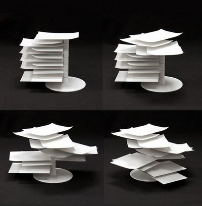 Furniture Design Unsw on Paper Table Designed For Ligne Roset  2011