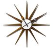 Sunburst wall clock, model 2230