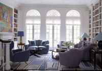 new york modern classic living room