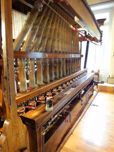 19th c weaving loom