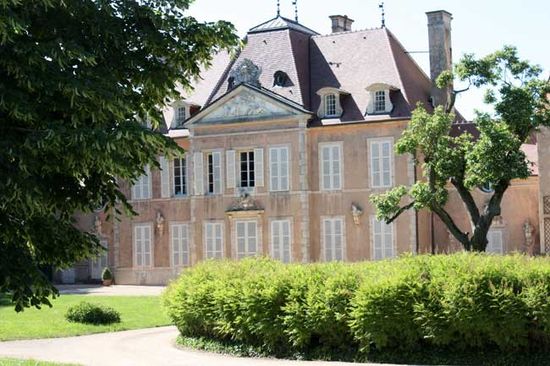 Chateau of Grosbois, burgundy, france