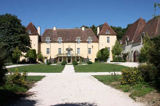 Chateau of Creancey burgundy