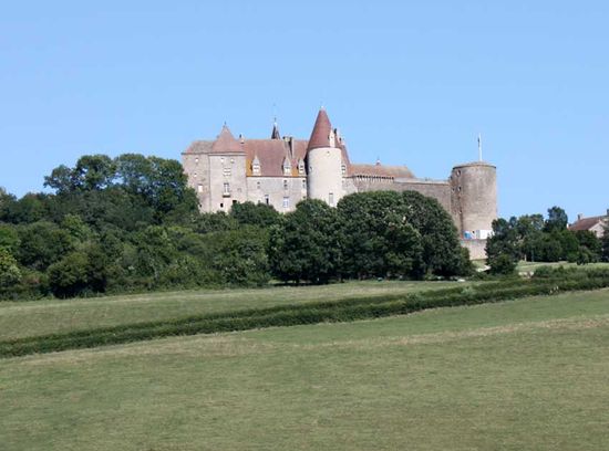 Chateauneuf, burgundy