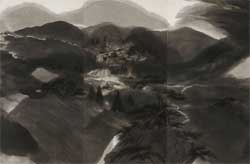 Boundless Peaks: Ink Paintings by Minol Araki
