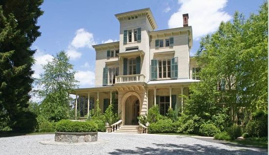 Irvington, NY, Italianate Villa 