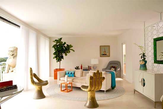A Palm Beach Living Room